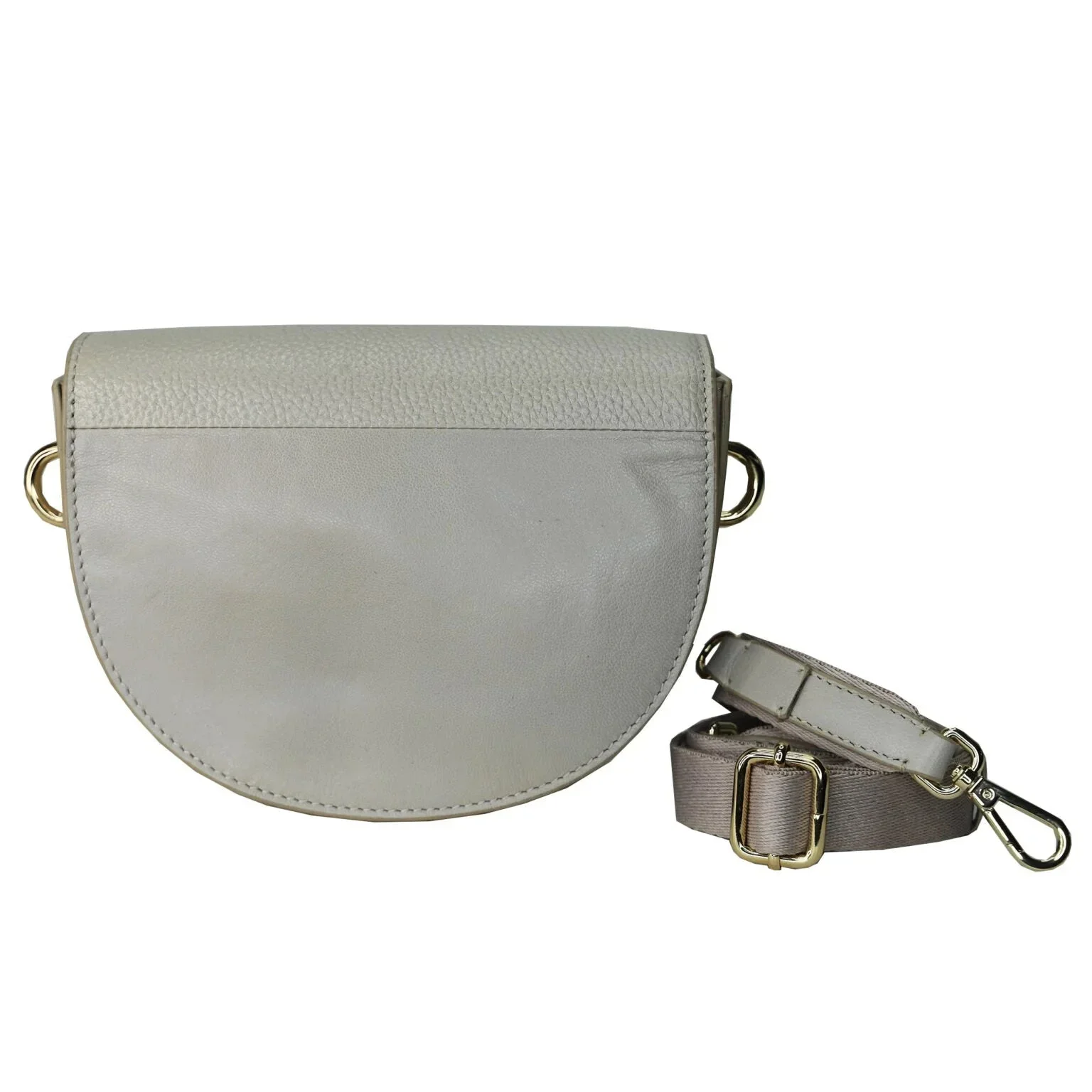 Adessa Berlin Genuine Leather Handbag - Dove - Image 3