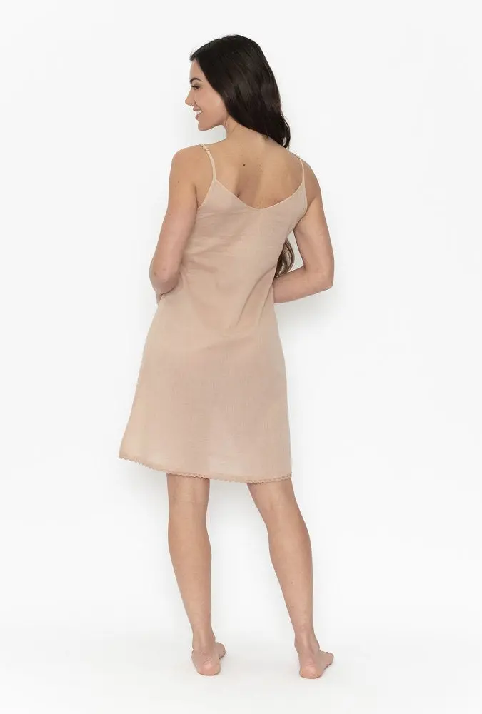 Reversable Organic Cotton Dress Slip - Natural - Image 3